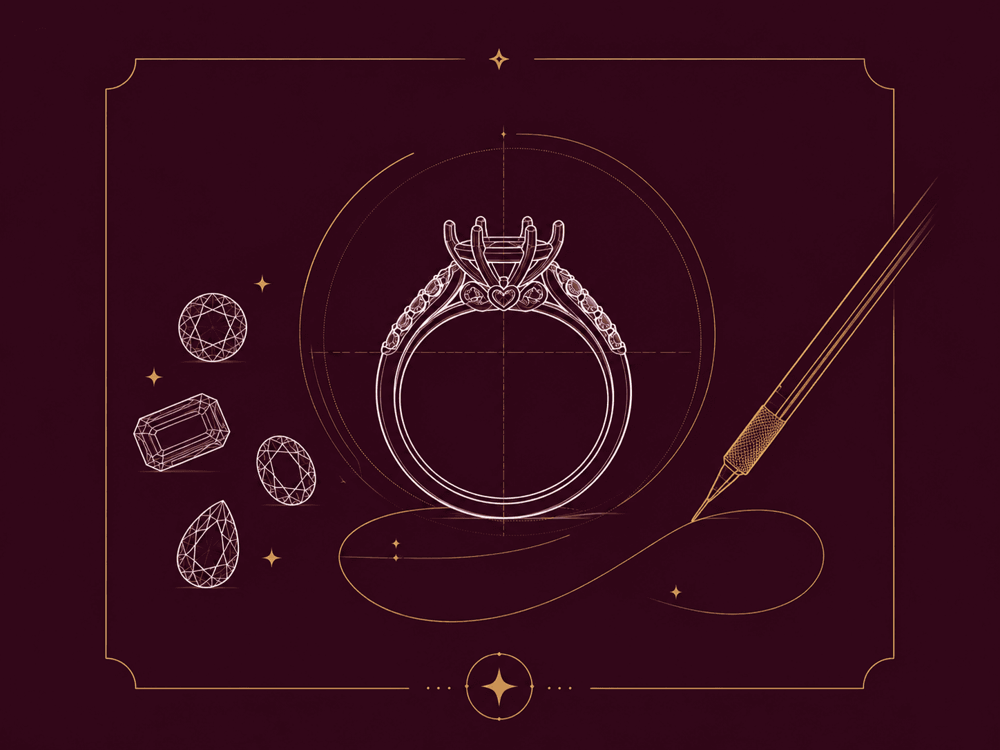 DMD Gold Prosperity made-to-order and bespoke design