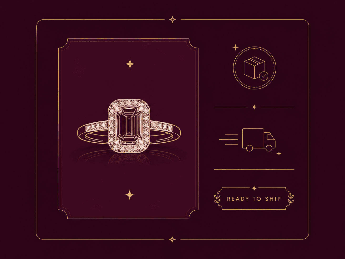 DMD Gold Prosperity ready-to-ship jewellery
